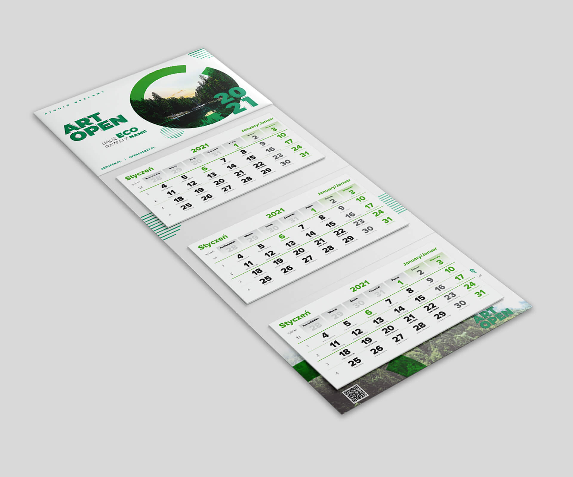 spiraled calendars