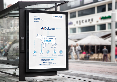 Large format advertising designs